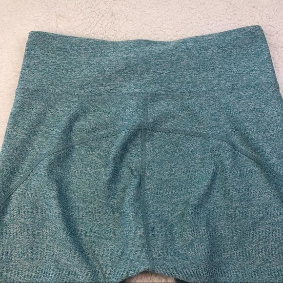 OUTDOOR VOICES LEGGINGS          2 TONE 7/8 LEGGINGS MIST/DEEP SEA - Picture 5 of 8